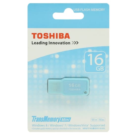 فلش مموری توشیبا مدل TransMemory Mini USB 2.0 ظرفیت 16 گیگابایت — تصویر ۴