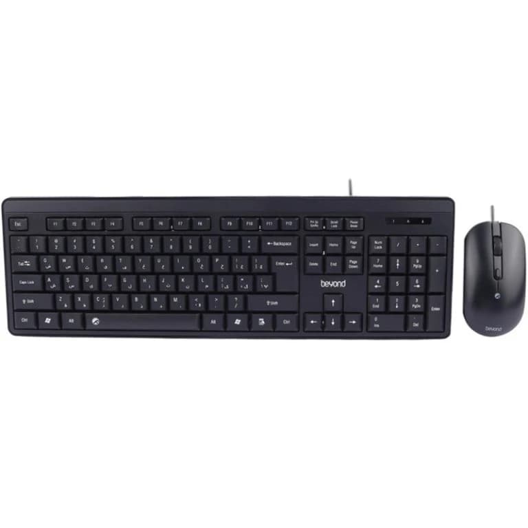 کیبورد و ماوس با سیم بیاند مدل BEYOND BMK-3456