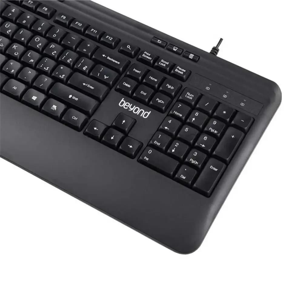 کیبورد سیم دار بیاند مدل BK-9100silent — تصویر ۱۲