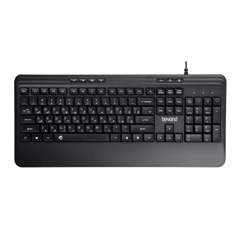 کیبورد سیم دار بیاند مدل BK-9100silent — تصویر ۹