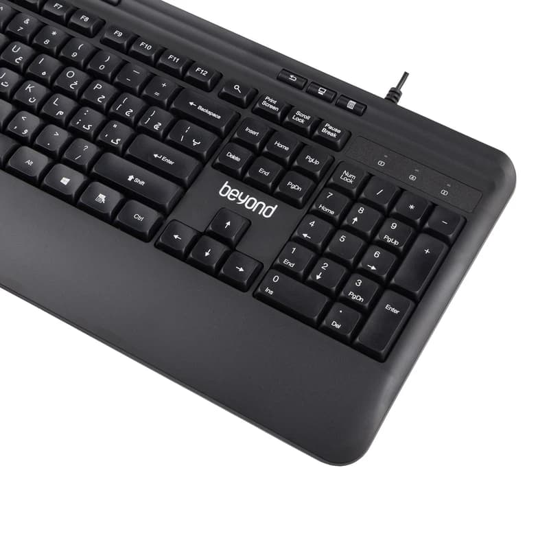 کیبورد سیم دار بیاند مدل BK-9100silent — تصویر ۴