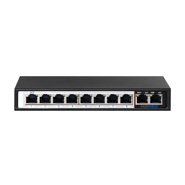 سوئیچ 8 پورت شبکه HORED مدل AI108 + خرید | آیبینو