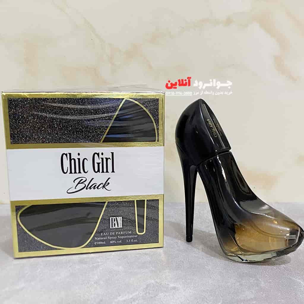 ادکلن زنانه چیک گرل chic girl black حجم 100 میل — تصویر ۶