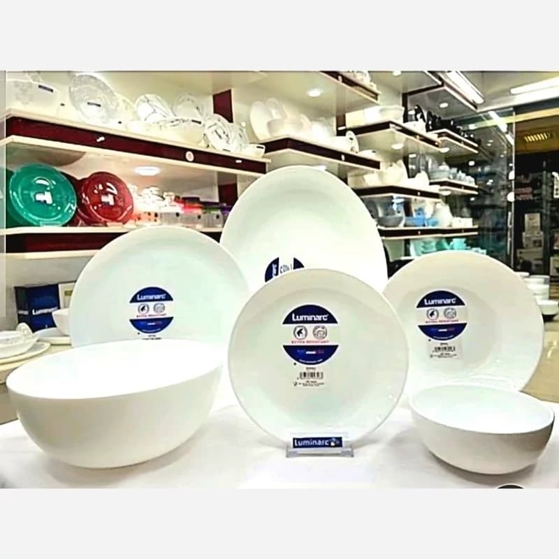 سرویس غذا خوری لومینارک 26 پارچه آرکوپال فرانسه مدل دیوالی