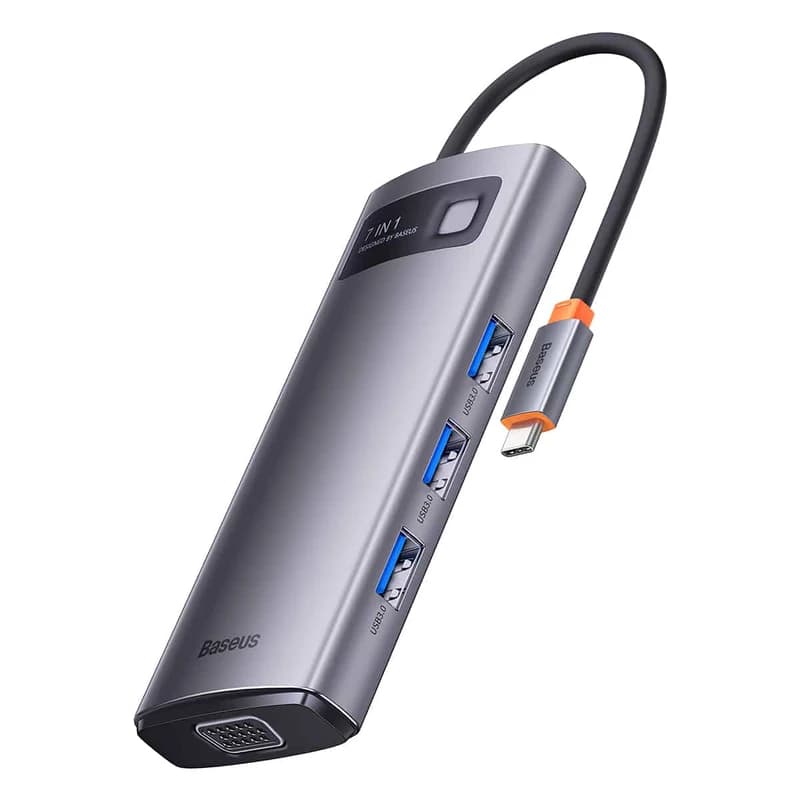 هاب 7 پورت USB-C باسئوس مدل Baseus WKWG040013 — تصویر ۹