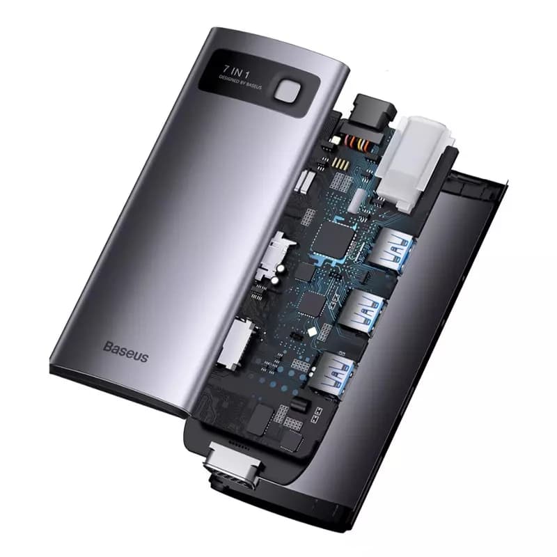 هاب 7 پورت USB-C باسئوس مدل Baseus WKWG040013 — تصویر ۸