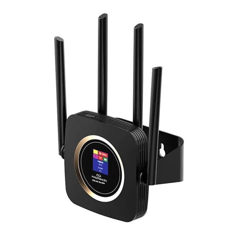 مودم روتر 4G LTE بی سیم N150 نزتک مدل Naztech NZT-99DX — تصویر ۴