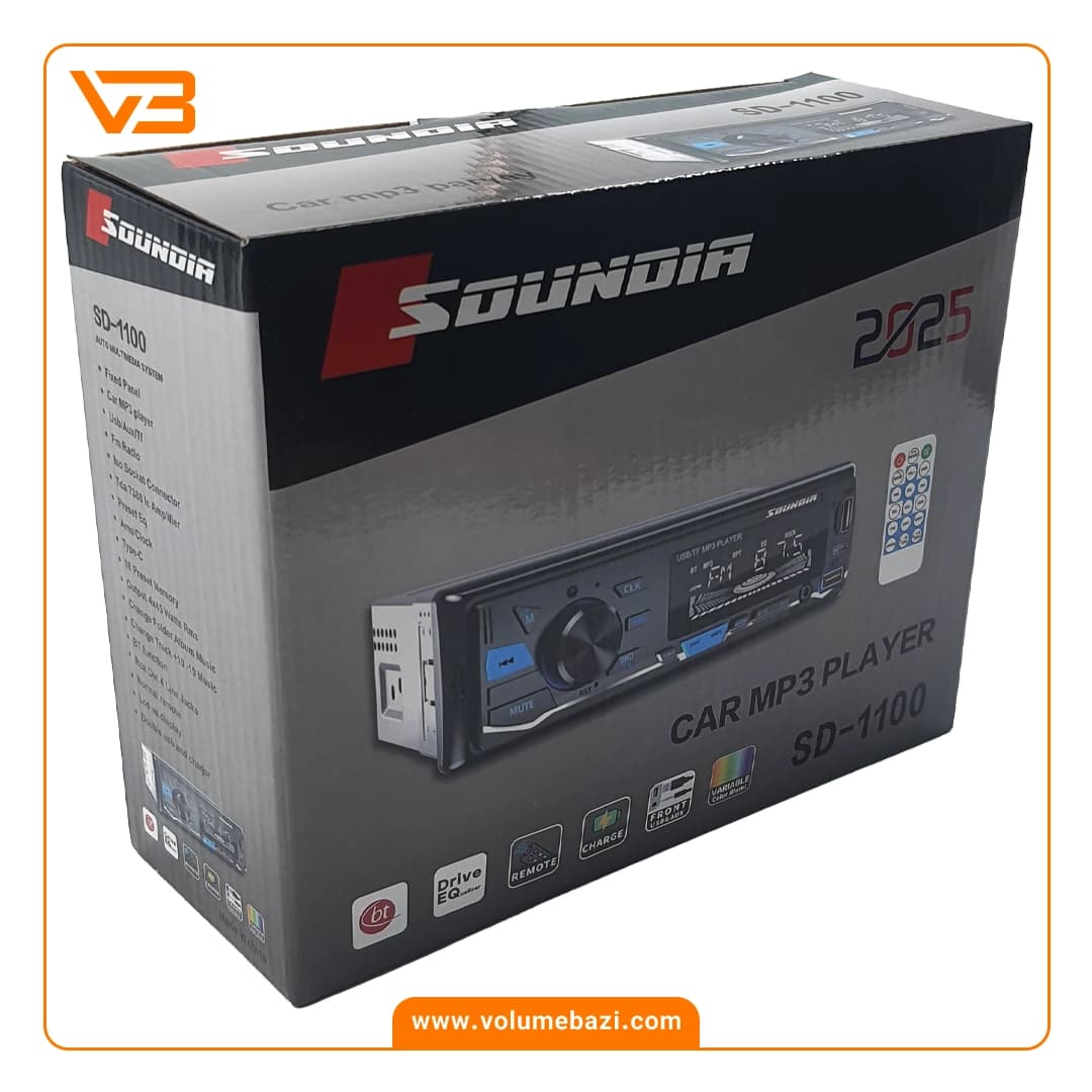 پخش کننده خودرو ساندیا مدل SD-1100 — تصویر ۸