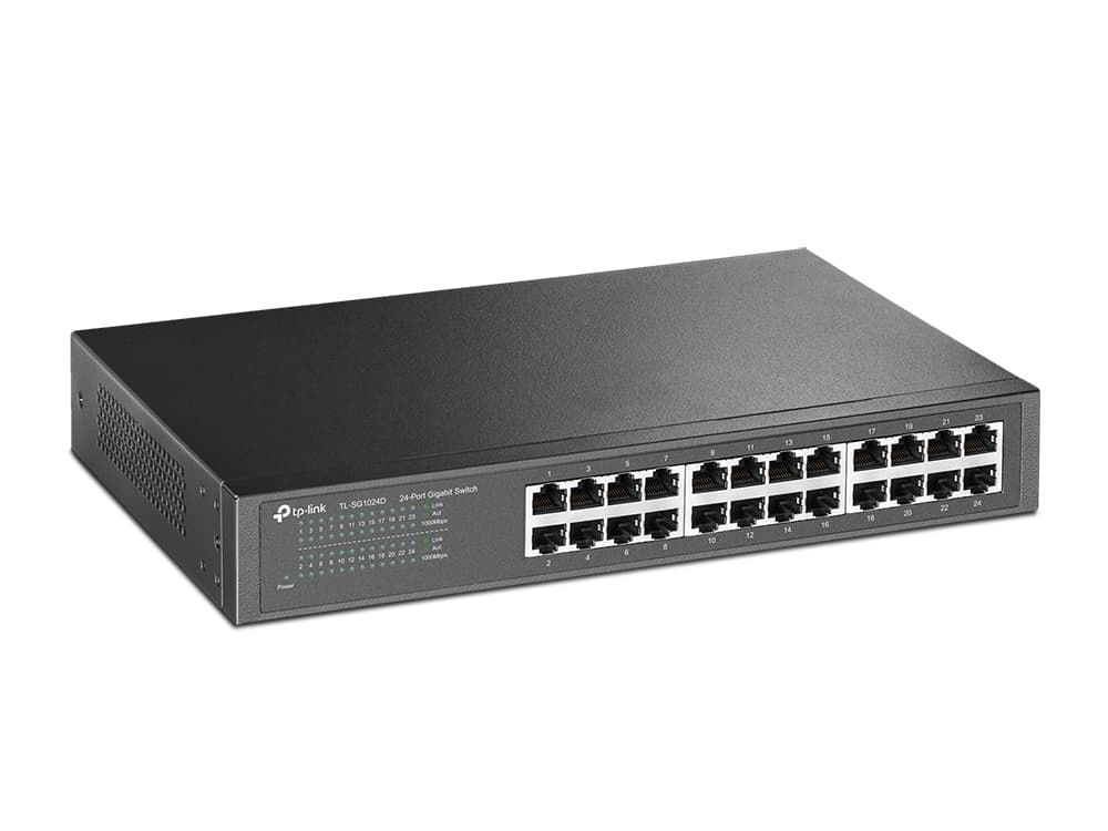 سوییچ 24 پورت تی پی لینک مدل TP-LINK TL-SG1024D V5 — تصویر ۷