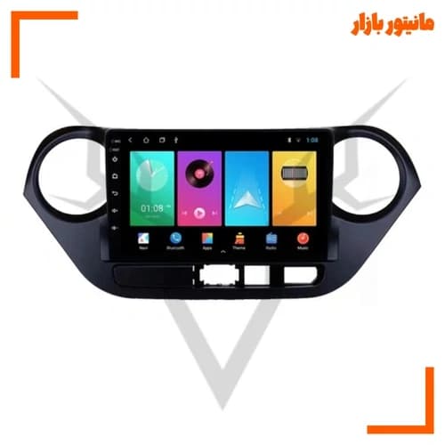 پخش کننده تصویری خودرو ووکس مدل i10 C200PRO مناسب برای هیوندای i10 — تصویر ۲