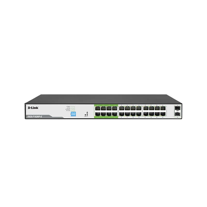 سوئیچ 24 پورت دی-لینک مدل D-Link DGS-F1026P-E — تصویر ۳
