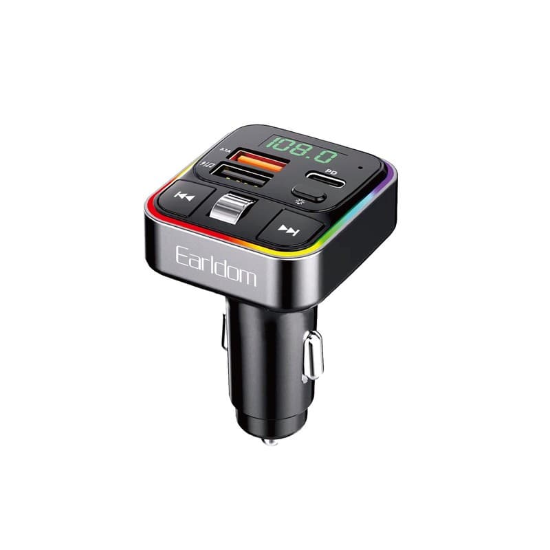 پخش کننده اف ام و شارژر فندکی خودرو ارلدام مدل M116 — تصویر ۲