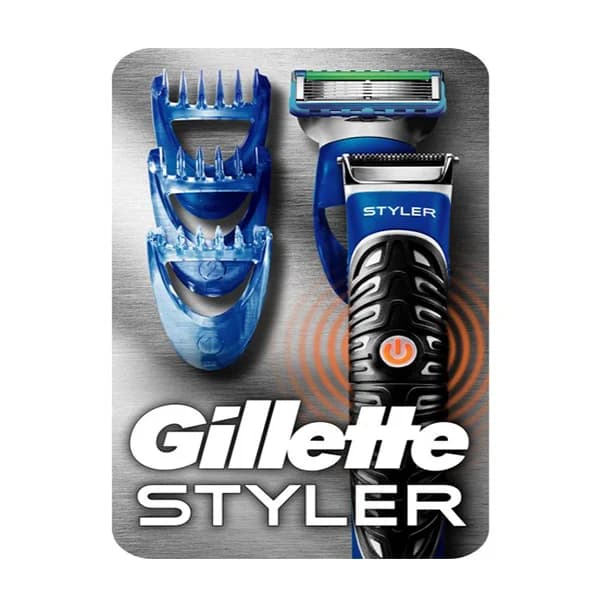 ماشین اصلاح موی صورت ژیلت مدل Proglide Styler به همراه خودتراش