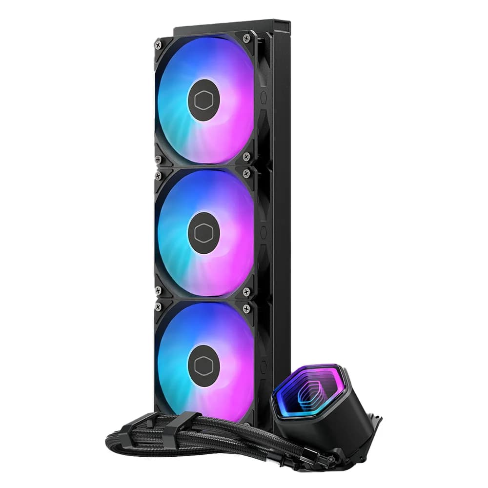 خنک کننده پردازنده مایع کولر مستر مدل مستر لیکوئید CORE II 360 ARGB — تصویر ۶