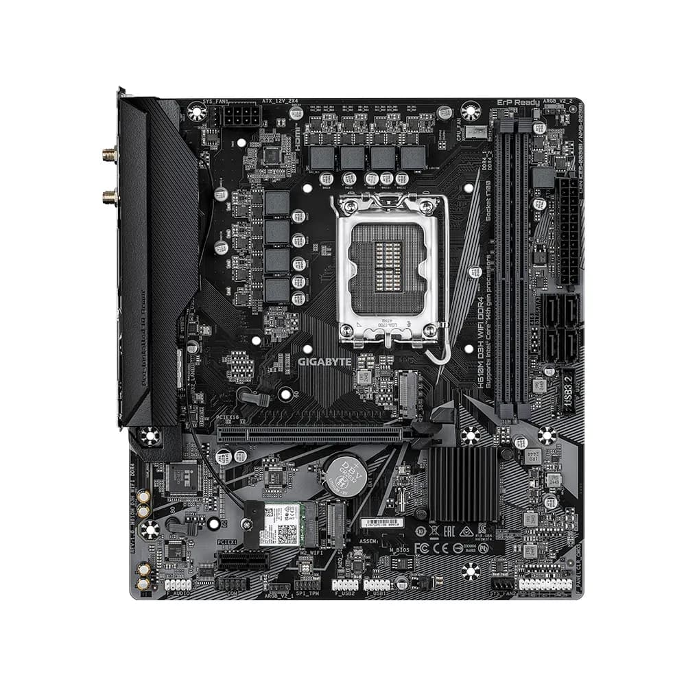 مادربرد گیگابایت مدل H610M-D3H WIFI DDR4