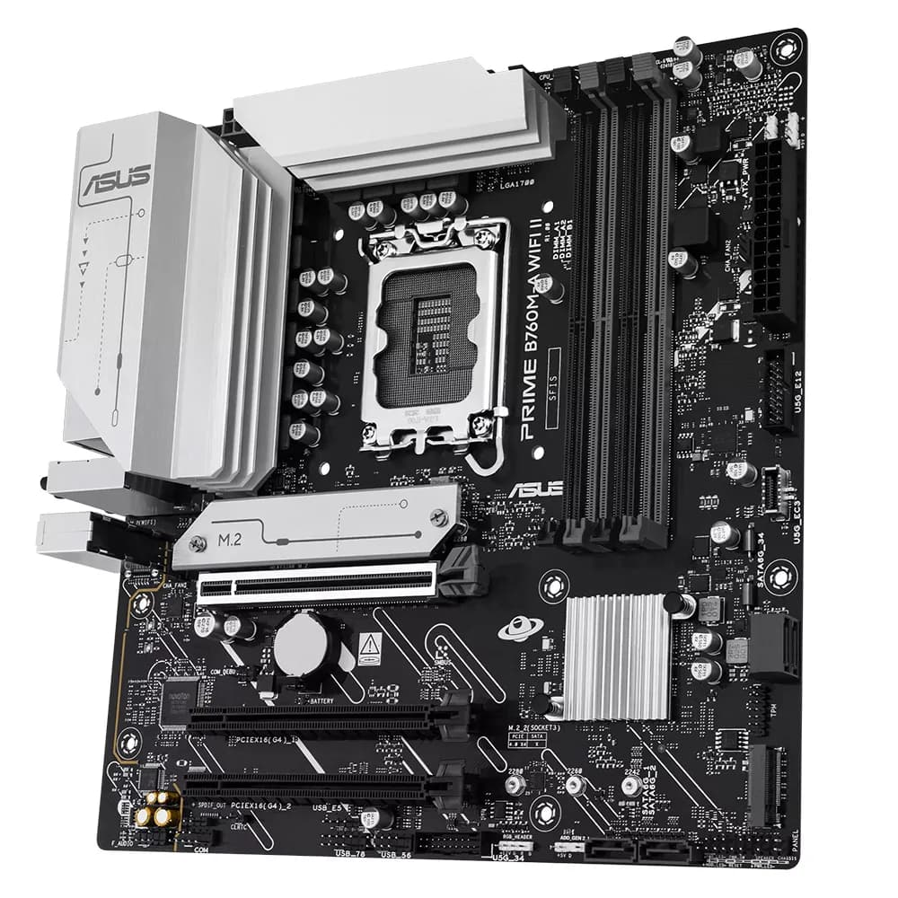 مادربرد ایسوس مدل پرایم Wifi II B760M-A — تصویر ۴