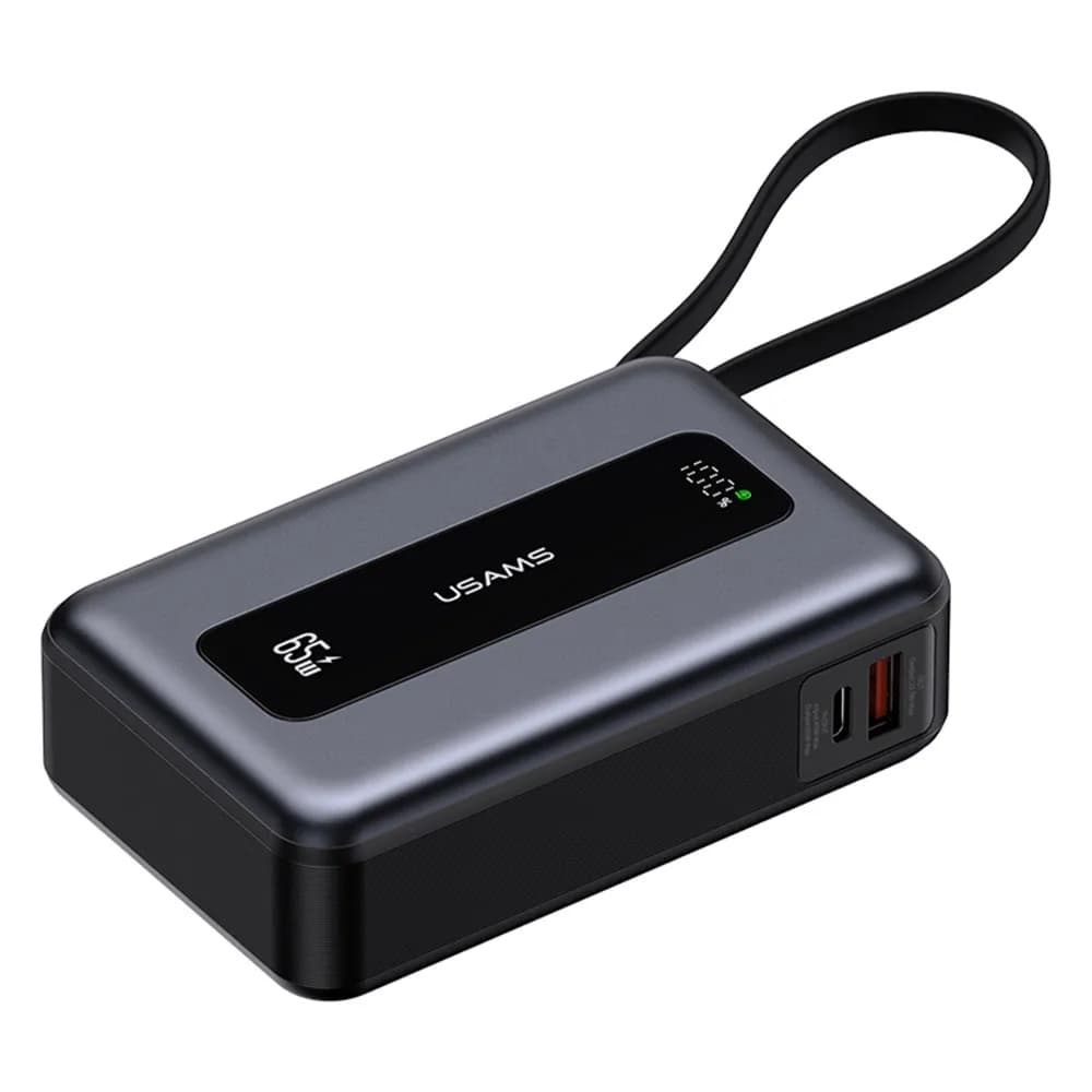 پاور بانک یوسمز مدل US-CD243 با ظرفیت 20000 میلی آمپر ساعت — تصویر ۳