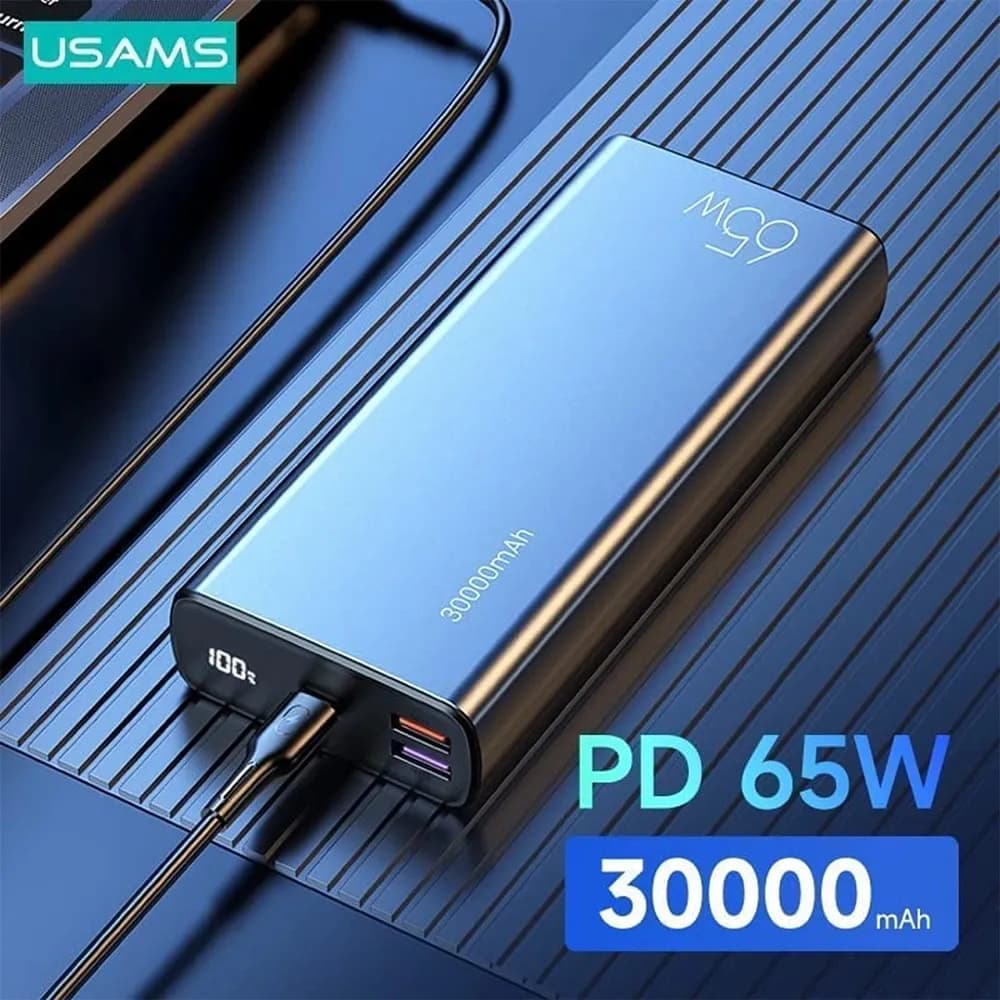 پاور بانک یوسمز مدل US-CD165 با ظرفیت 30000 — تصویر ۶