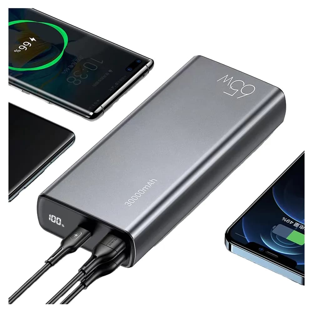 پاور بانک یوسمز مدل US-CD165 با ظرفیت 30000 — تصویر ۵