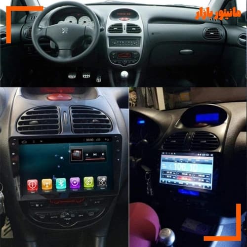 پخش کننده تصویری خودرو ووکس مدل C200PRO مناسب برای پژو 206 — تصویر ۶