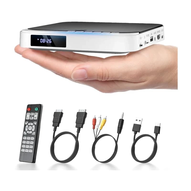 پخش کننده دی وی دی مینی مدل MD115W — تصویر ۸