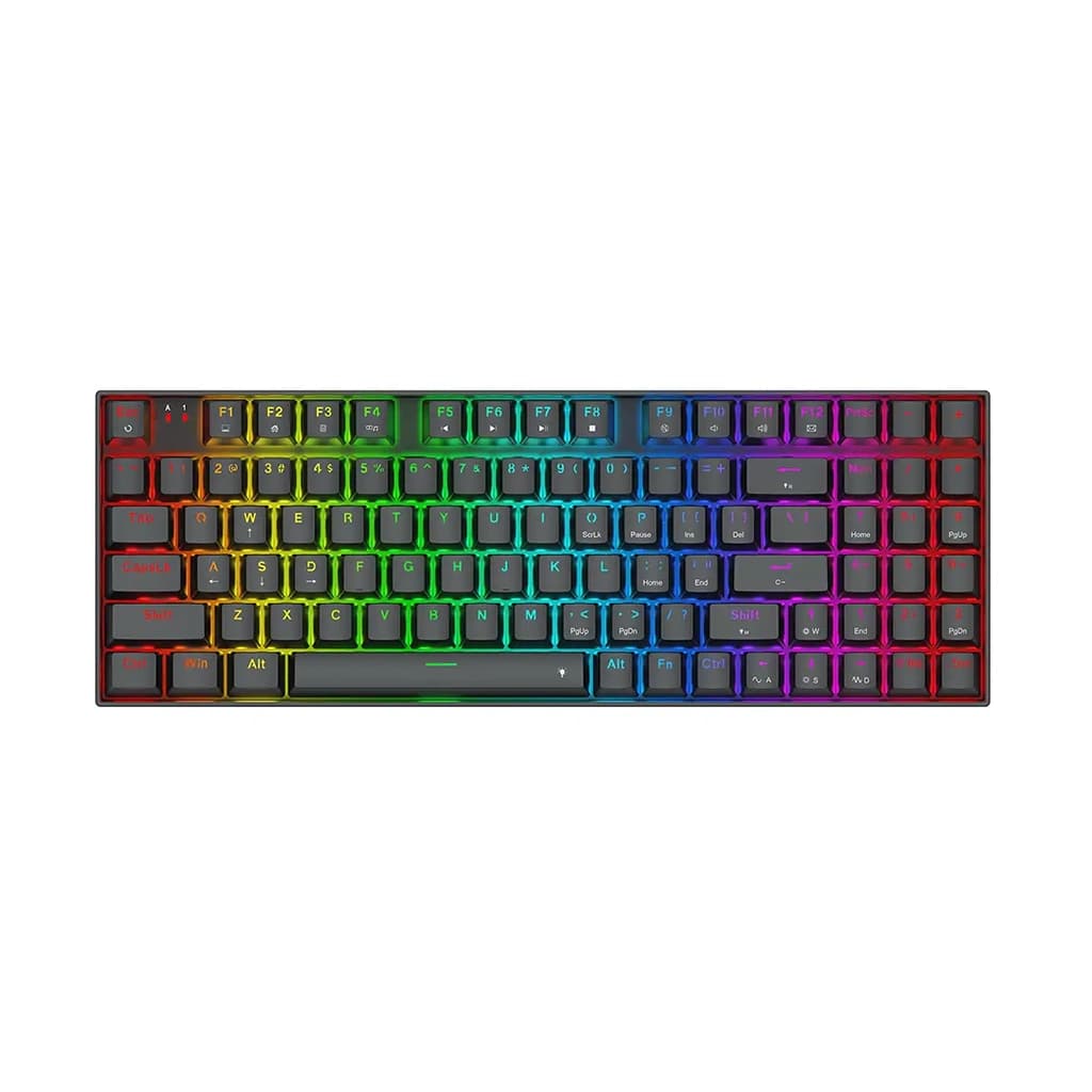 کیبورد گیمینگ ردراگون مدل REDRAGON GHOSTBLADE K735 RGB رنگ مشکی | دنیا کامپیوتر — تصویر ۱۰