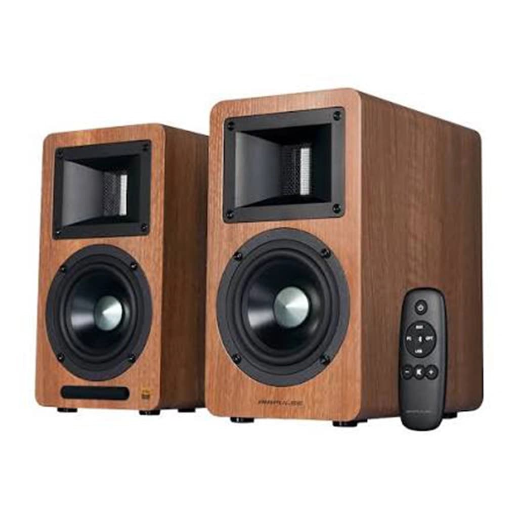 اسپیکر دسکتاپ ادیفایر مدل EDIFIER AIR PULSE STYLING WOOD A80 رنگ قهوه ای | دنیا کامپیوتر — تصویر ۶
