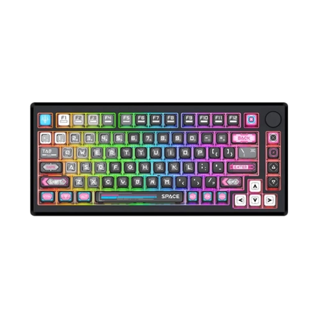 کیبورد بی سیم گیمینگ ردراگون مدل REDRAGON K732MC RGB PRO رنگ مشکی | دنیا کامپیوتر — تصویر ۲