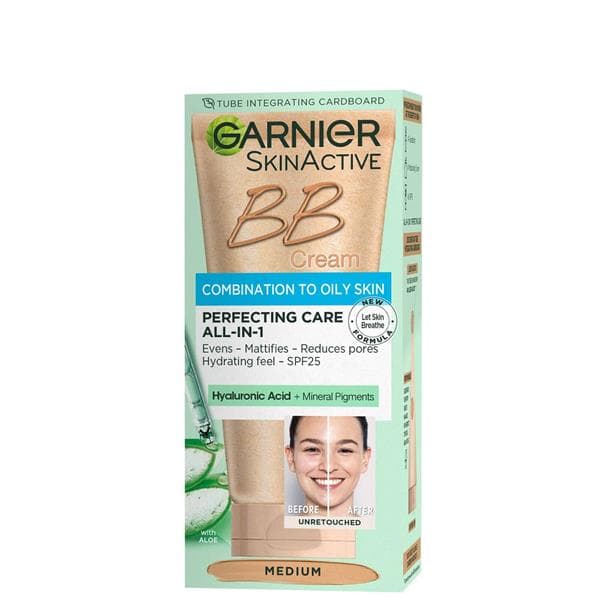 بی بی کرم گارنیر پوست مختلط تا چرب SPF25 حاوی هیالورونیک اسید — تصویر ۲