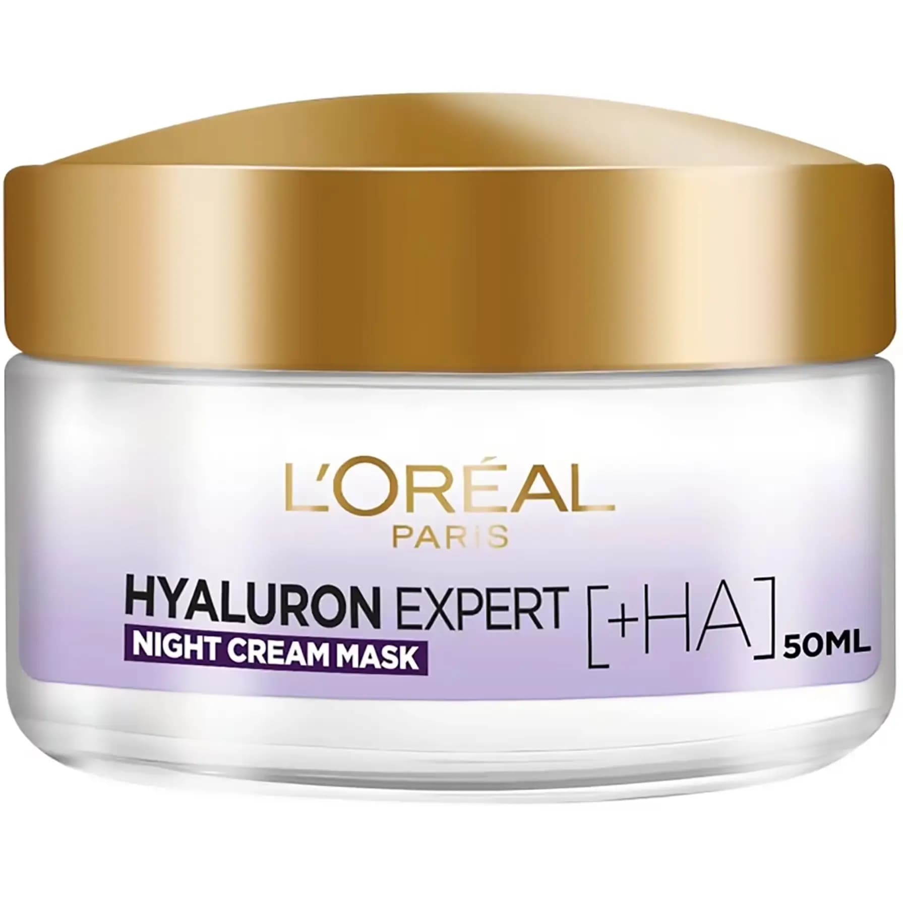 کرم ماسک آبرسان و ضد پیری شب لورال مدل HYALURON EXPERT — تصویر ۲