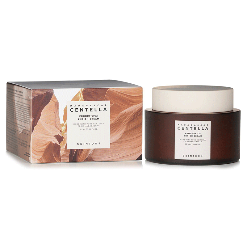 کرم ماداگاسکار سنتلا پروبیو سیکا اسکین 1004 تسکین دهنده تقویت کننده Skin1004 Madagascar Centella Probio-Cica Enrich Cream