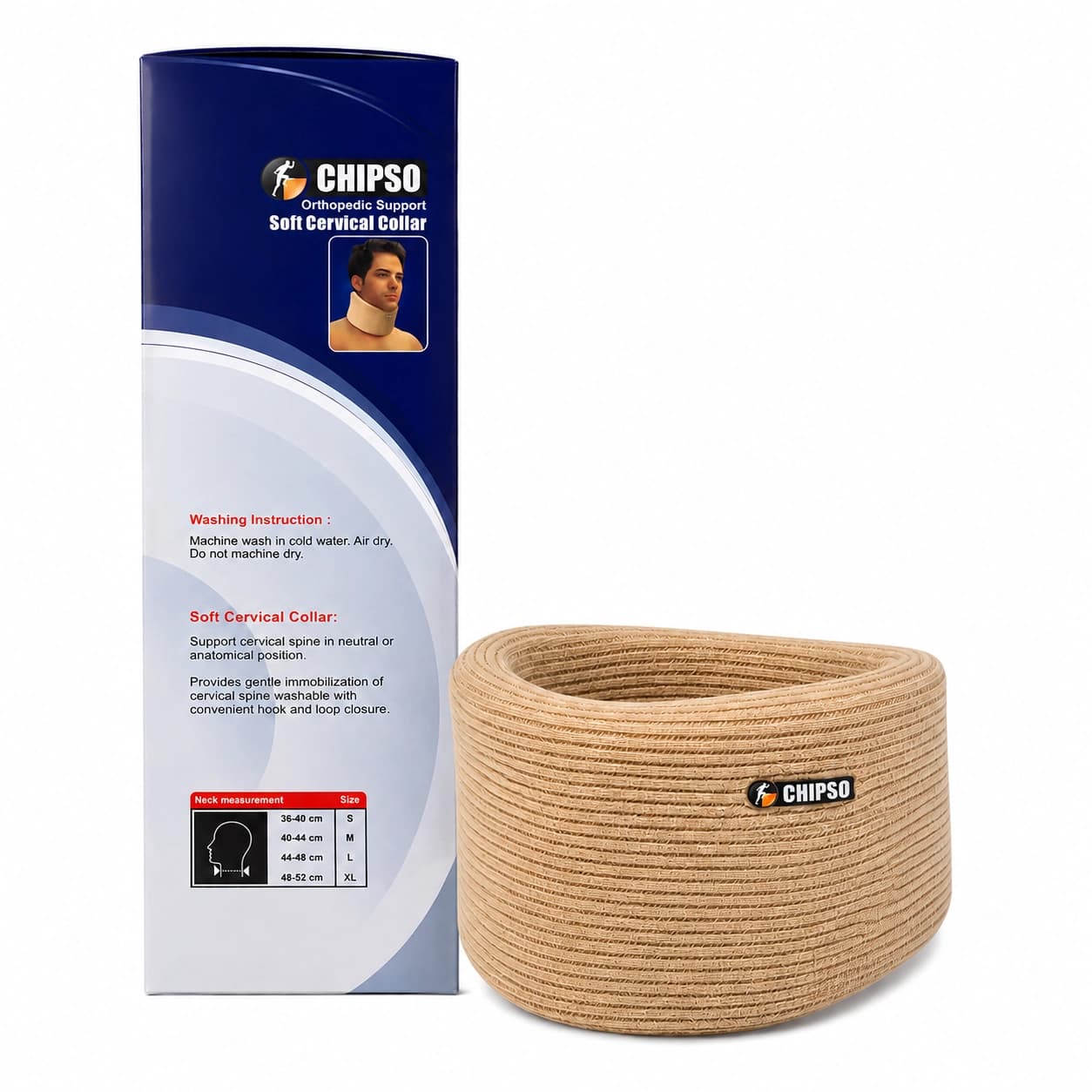 گردنبند طبی نرم CHIPSO مدل C0110 — تصویر ۲