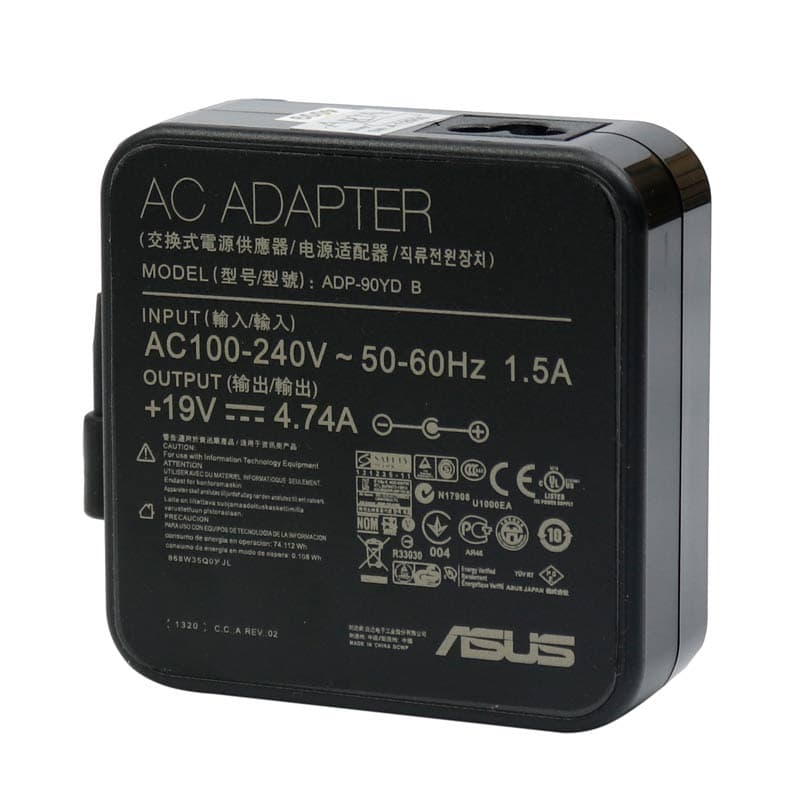شارژر مربعی لپ تاپ Asus 19V 4.7A — تصویر ۲