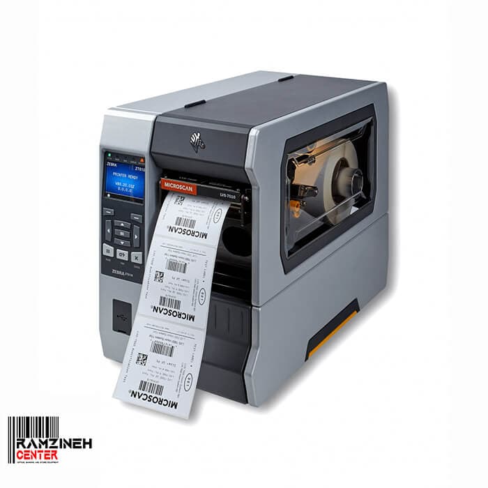 لیبل پرینتر صنعتی Zebra ZT610 600 dpi — تصویر ۴