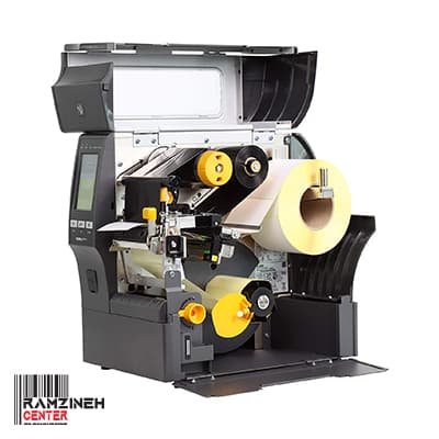 لیبل پرینتر صنعتی Zebra ZT421 203dpi + Rewinder — تصویر ۷