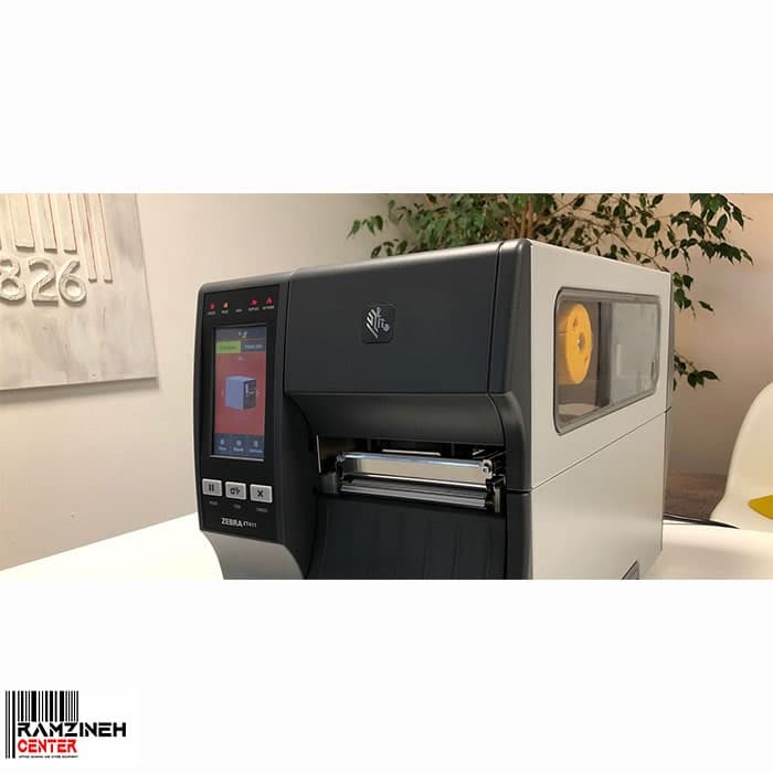 لیبل پرینتر صنعتی Zebra ZT411 203dpi + Rewinder — تصویر ۱۱