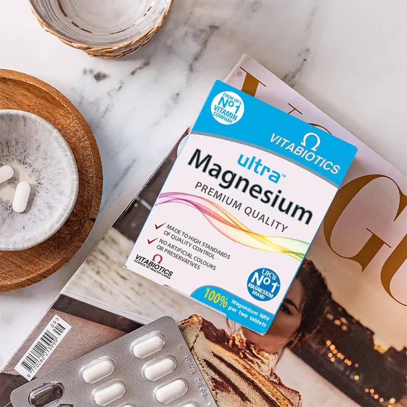 قرص اولترا منیزیم ویتابیوتیکس 60 عددی | Ultra Magnesium — تصویر ۹