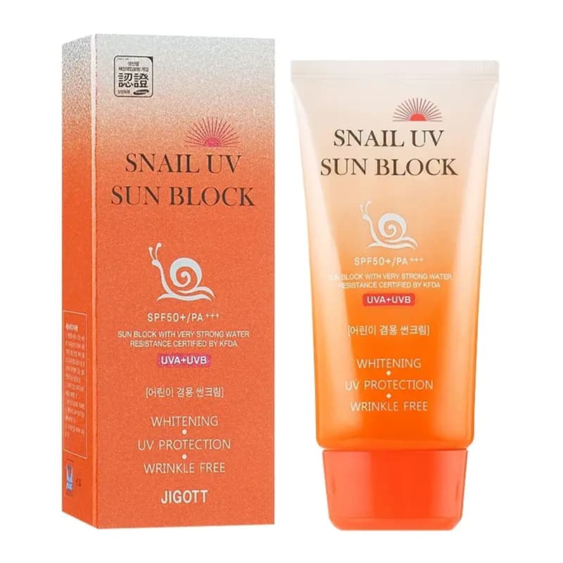 ضد آفتاب حلزون جیگوت SPF 50 بدون رنگ | 70 میلی‌لیتر — تصویر ۳