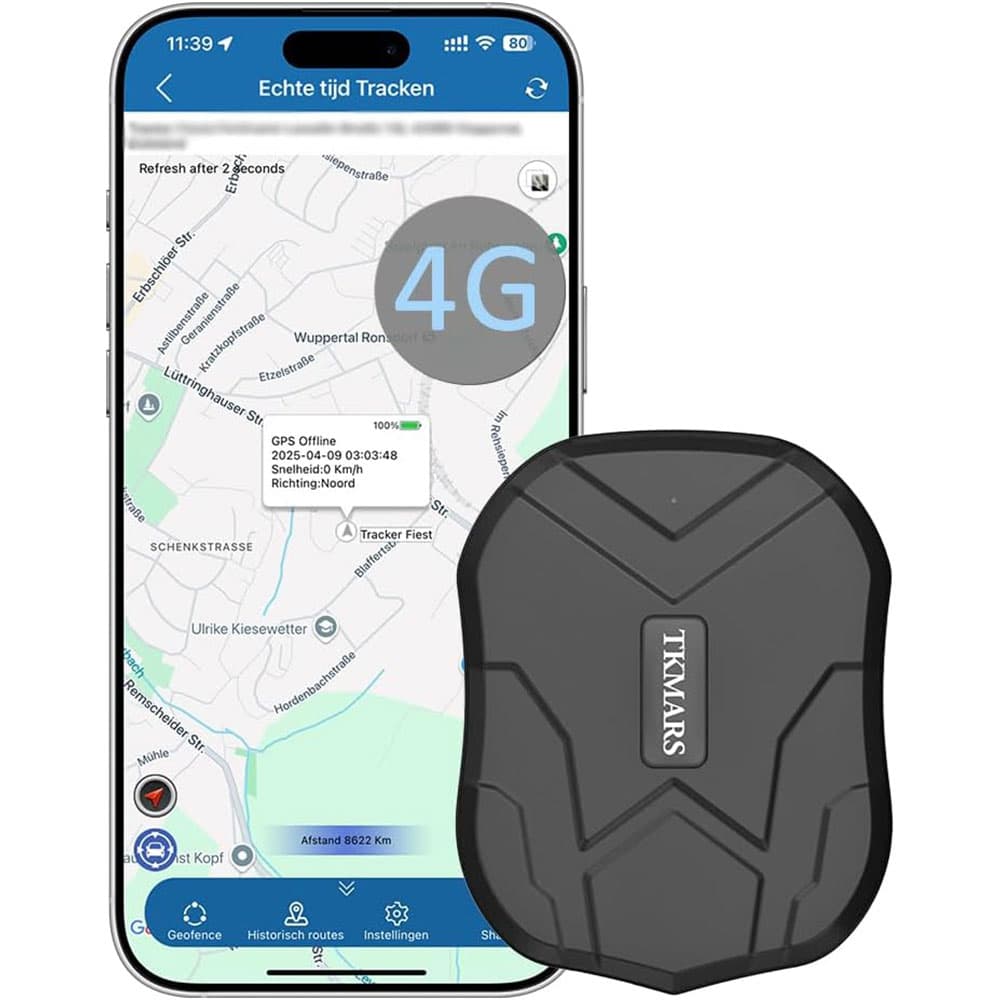 ردیاب GPS خودرو TKMARS TK905 4G | باتری 5000mAh، آهنربایی و ردیابی آنلاین
