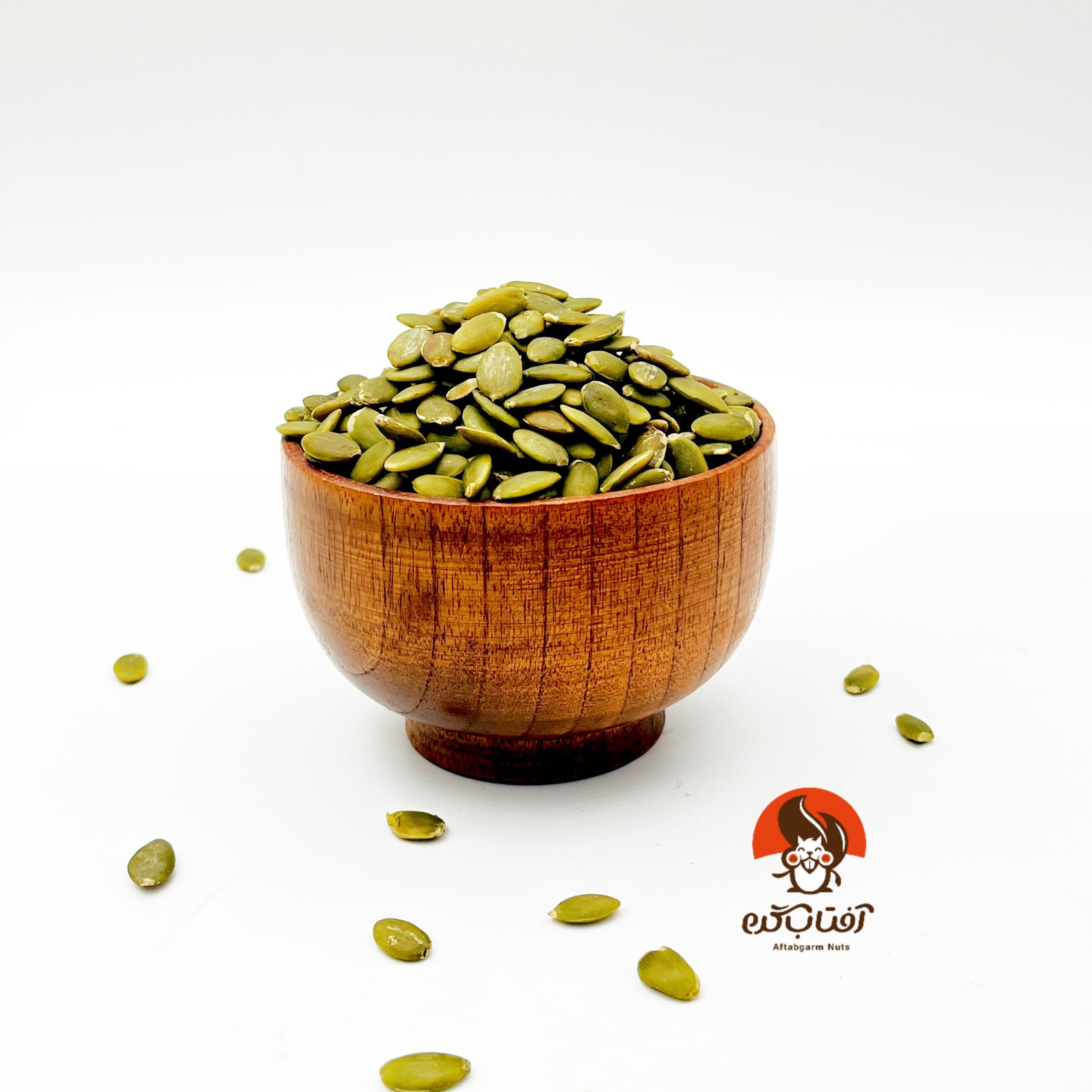 مغز تخمه کدو برشته بی نمک — تصویر ۳