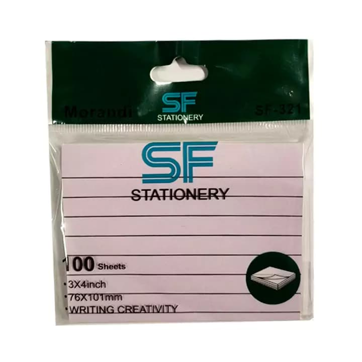 استیک نوت موراندی خط دار کد 321 SF — تصویر ۲