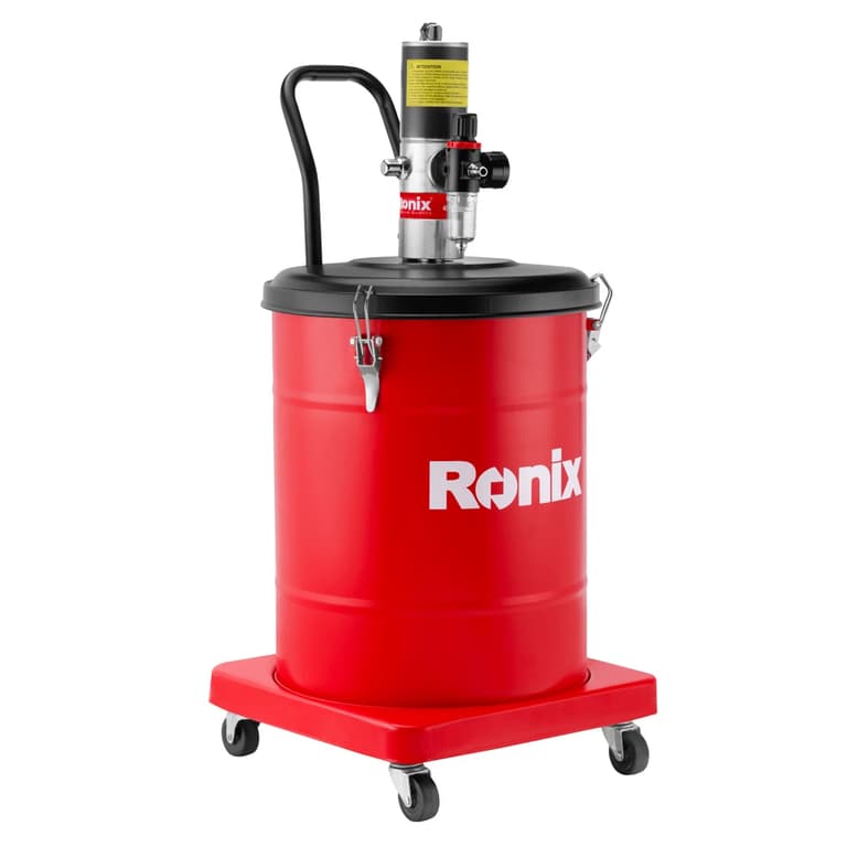 گریس پمپ سطلی 45 لیتری رونیکس مدل RH-4309 — تصویر ۲