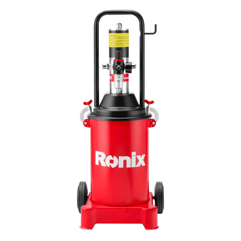 گریس پمپ سطلی 12 لیتری رونیکس مدل RH-4307 — تصویر ۲