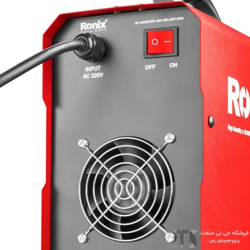 اینورتر جوشکاری 200 آمپر رونیکس مدل RH-4604 — تصویر ۱۱