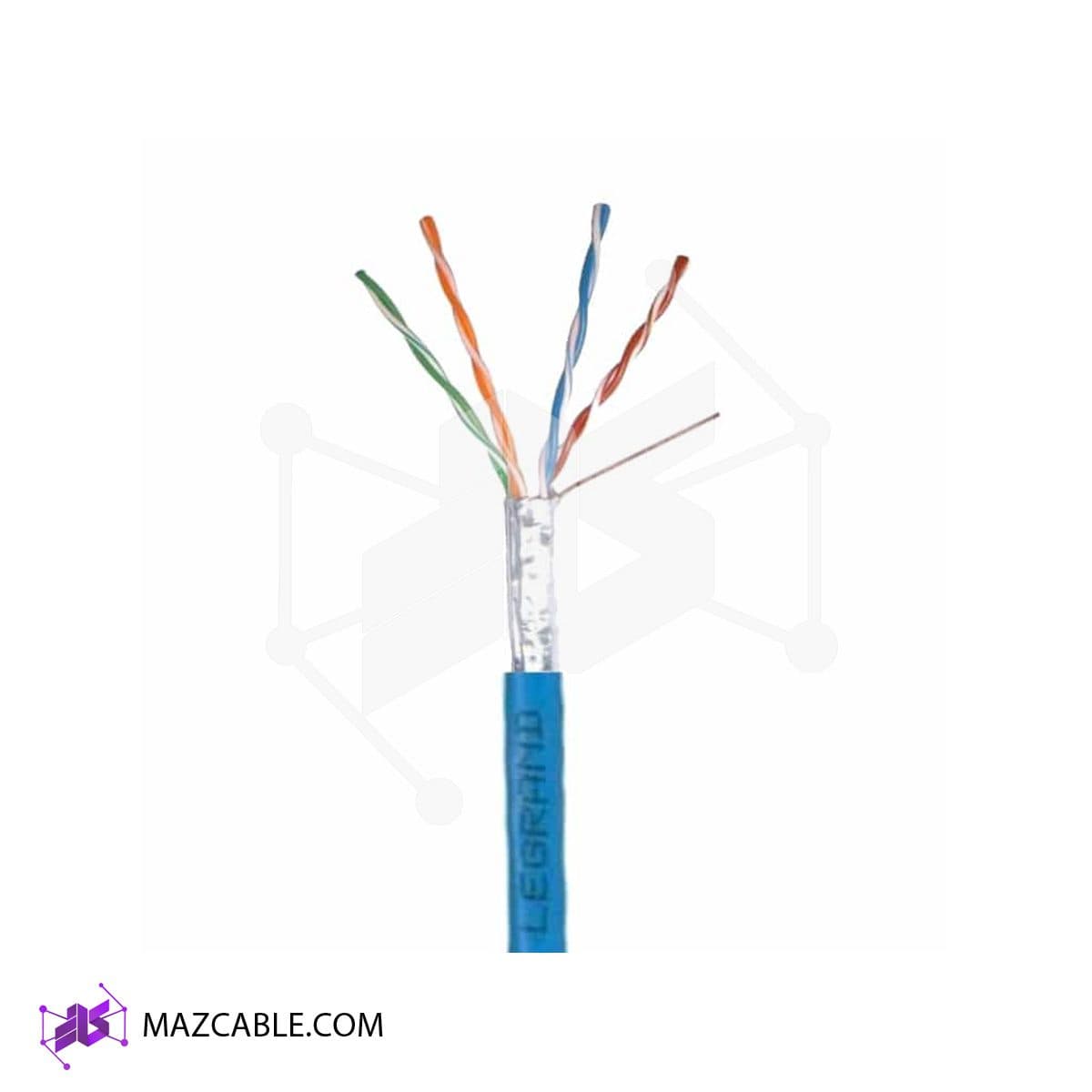 کابل شبکه CAT6 FTP لگراند با تست فلوک