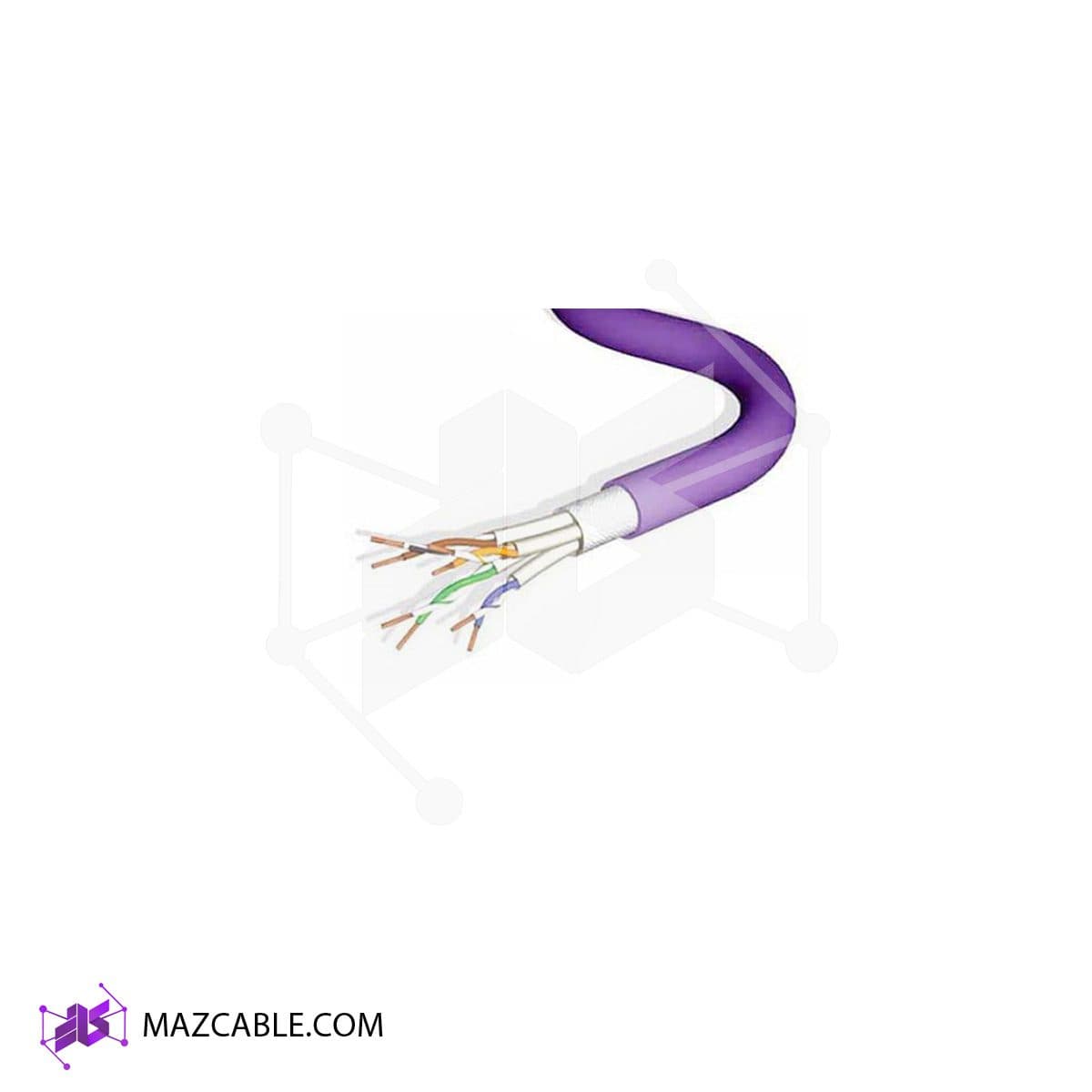 کابل شبکه CAT6 SFTP برندرکس با تست فلوک