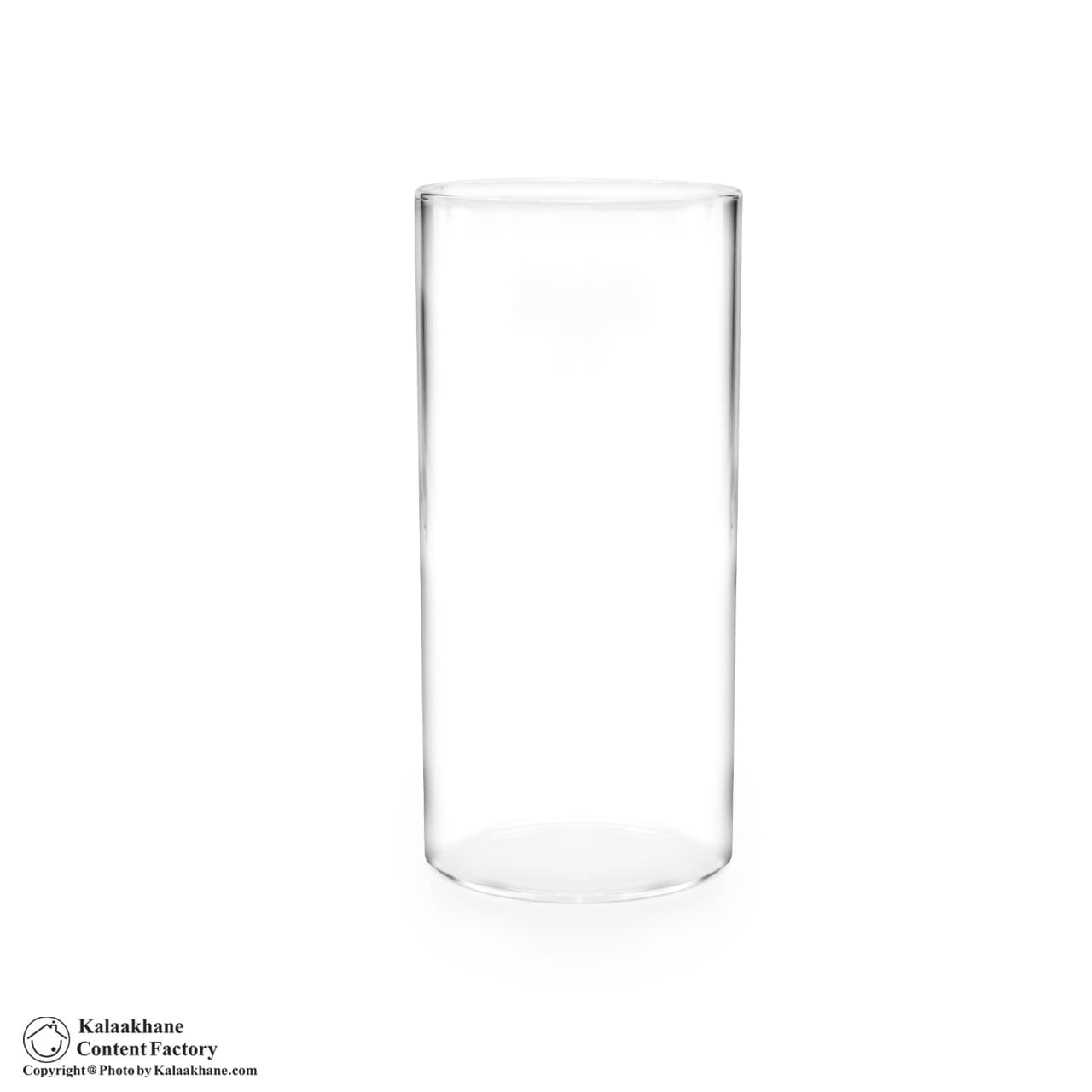 بانکه شیشه ای یونیک درب چوبی گرد مدل 1746 سایز 20 سانت — تصویر ۶
