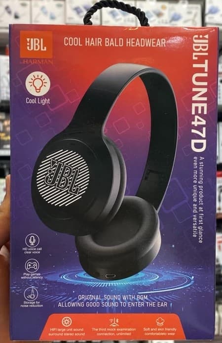 هدفون بلوتوثی برند JBL مدل tune 47D — تصویر ۶