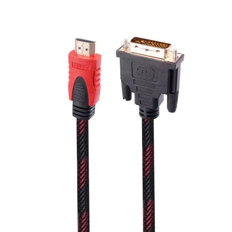 کابل تبدیل HDMI به DVI گلد اسکار Gold Oscar طول 3 متر — تصویر ۴