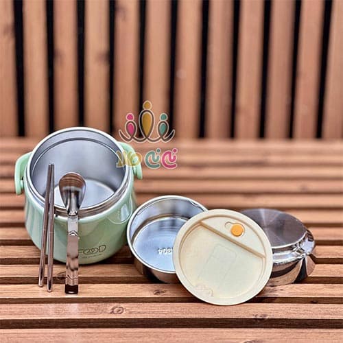 فلاسک غذای مینیمال استیل — تصویر ۱۲
